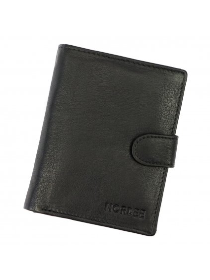 Pánská kožená peněženka Nordee  CC 5601B černá