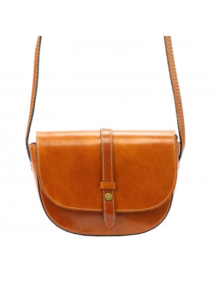 Kožená crossbody kabelka Gregorio 119 camel