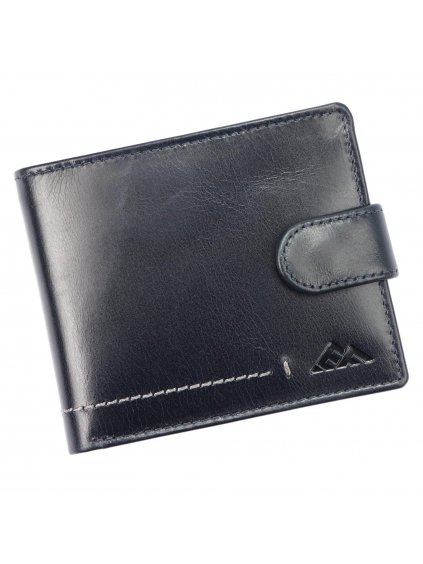 Pánská kožená peněženka EL FORREST 548-301 RFID modrá