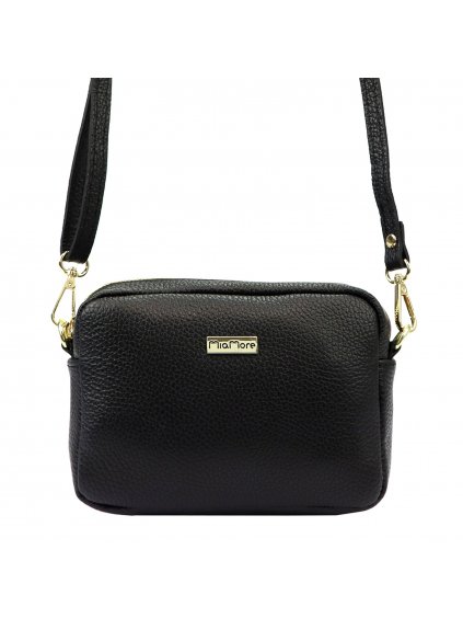 Dámská crosbody kabelka MiaMore 01-059 černá