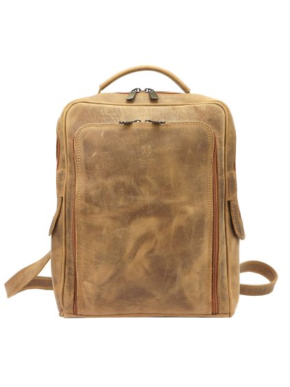 Kožený batoh Florence 2004 MH světle hnědý