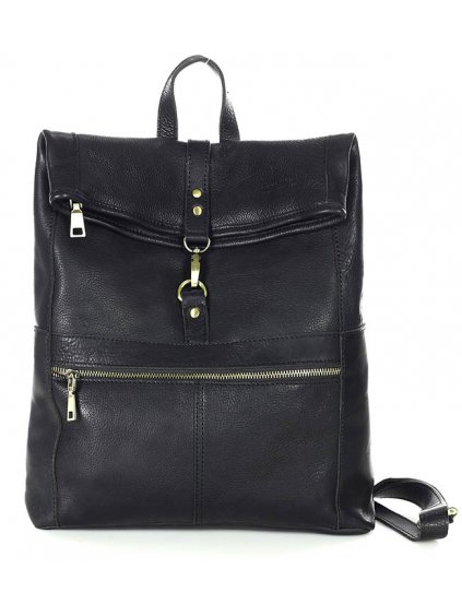 Kožený batoh Marco Mazzini VS88 černý