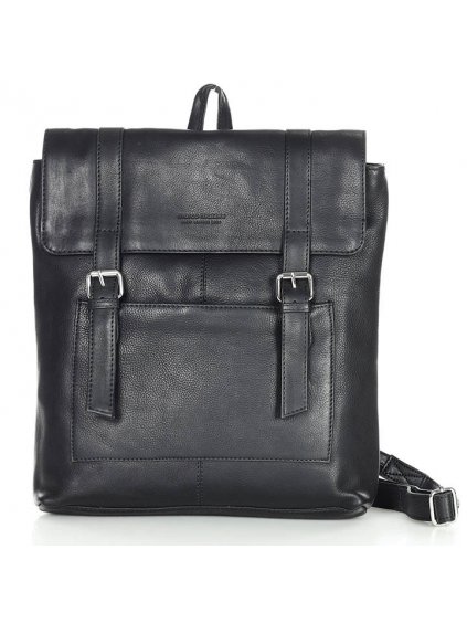 Kožený batoh Marco Mazzini VS91 černý
