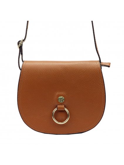 Kožená crossbody kabelka Gregorio 01702 camel