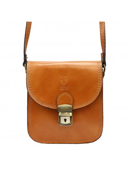 Kožená crossbody kabelka Florence 44 camel