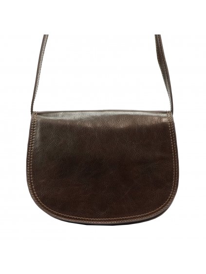 Crossbody kabelka Florence 5512 tmavě hnědá