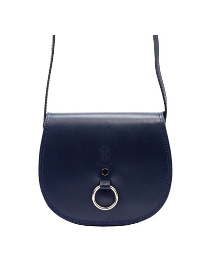 Dámská kožená crossbody kabelka Florence 38 modrá