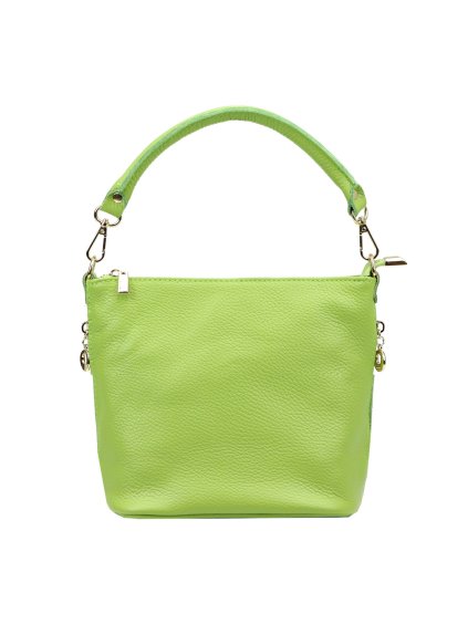 Kožená kabelka Patrizia 419-040-GL limetková