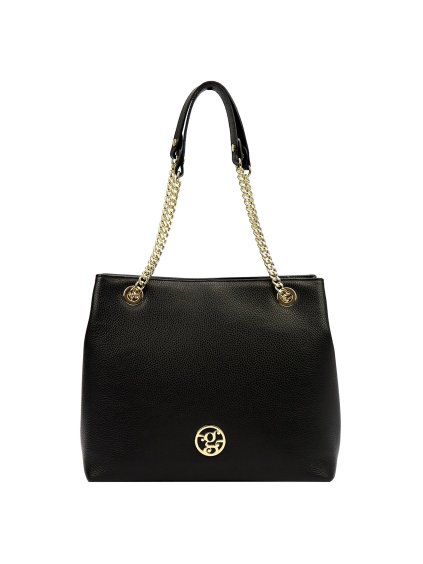 Kožená kabelka Gregorio 1721 černá