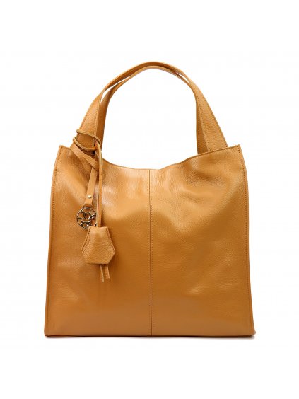 Kožená kabelka Gregorio 1725 camel
