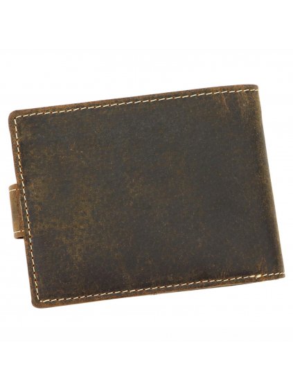 Pánská kožená peněženka Nordee MSD-01 N992L HUNTER hnědá