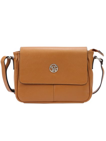 Kožená kabelka Gregorio 1738 camel