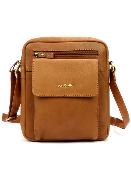 Pánská kožená taška Pierre Cardin TILAK112 8423 camel