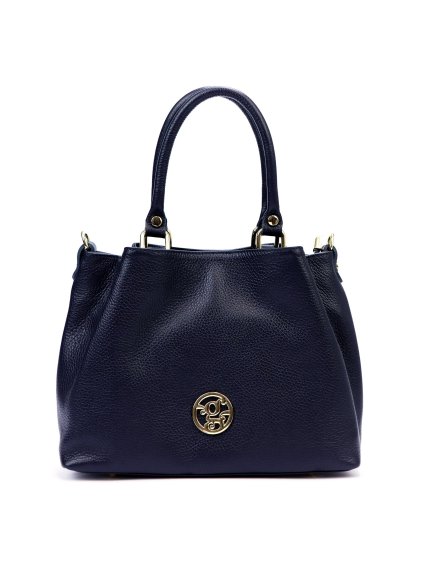 Kožená kabelka Gregorio 1743 MN modrá