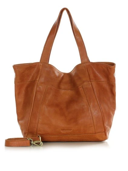 Kožená kabelka Marco Mazzini Ms119 camel