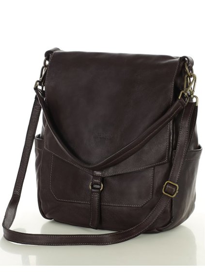 Kožená kabelka Marco Mazzini MM187