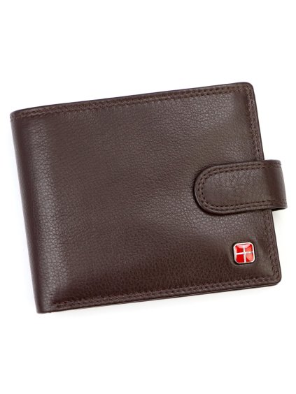 Pánská kožená peněženka Albatross SN 2215 Z RFID hnědá