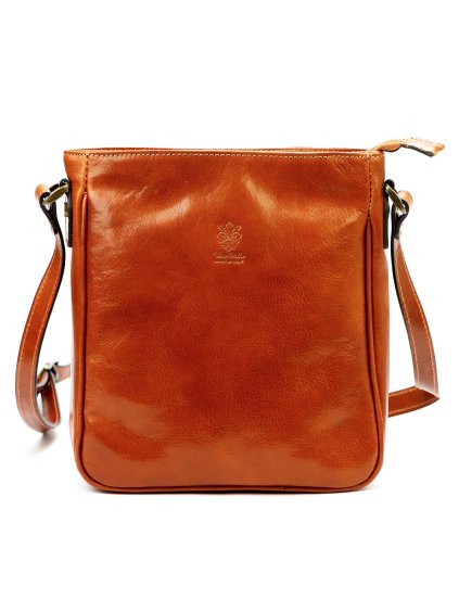 Kožená crossbody kabelka Florence 53 camel