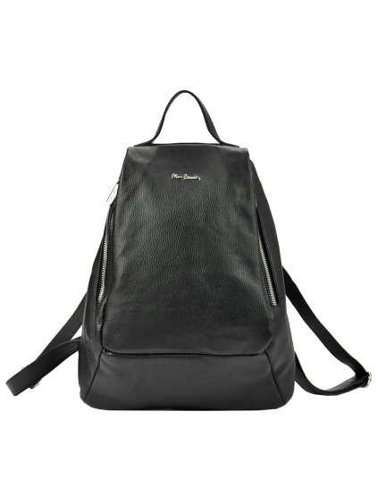 Kožený batoh Pierre Cardin FRZ 1750 černý