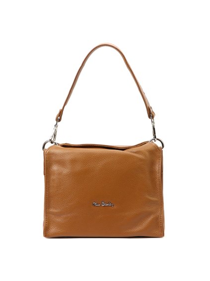Dámská kožená kabelka Pierre Cardin 55089 FRZ camel