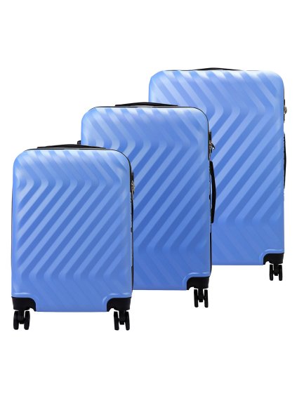 Sada kufrů Pierre Cardin MED12 x3 Z modrá