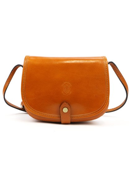 Kožená crossbody kabelka Florence 49-1 camel