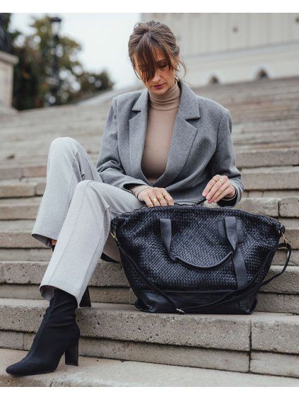 Shopper bag kabelka Marco Mazzini MM257 černá