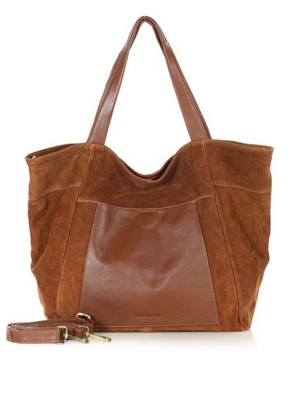 Shopper bag kabelka Marco Mazzini VS119 hnědá