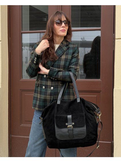 Shopper bag kabelka Marco Mazzini VSM126 černá