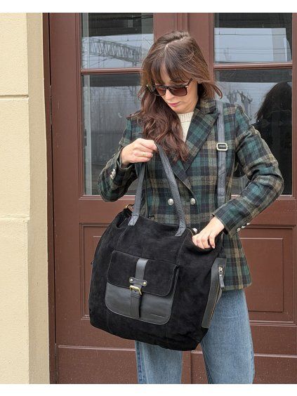 Shopper bag kabelka Marco Mazzini VSM126 černá
