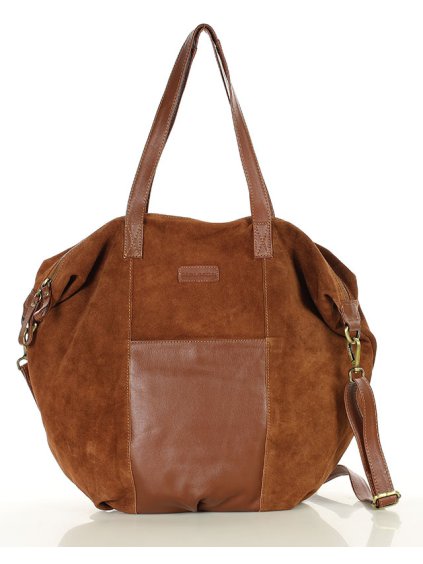 Shopper bag kabelka Marco Mazzini VS1M hnědá