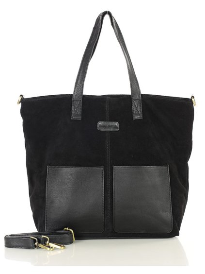 Shopper bag kabelka Marco Mazzini VS123 černá