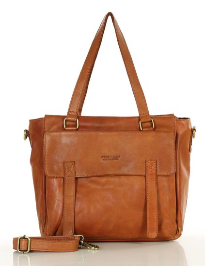 Shopper bag kabelka Marco Mazzini VS124 camel