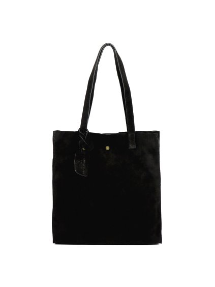 Kožená kabelka Luka 25-041 černá