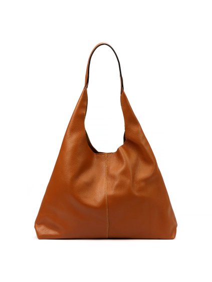 Kožená kabelka Luka 26-082 camel