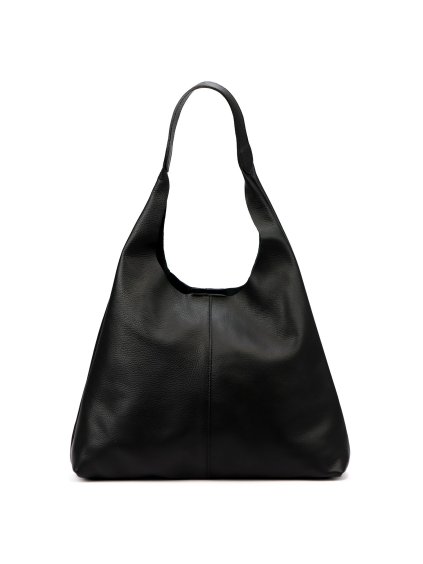 Kožená kabelka Luka 26-082 černá