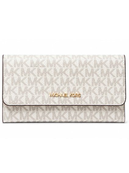 Dámská peněženka Michael Kors Jet Set Monogram Vanilla