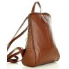 Dámský kožený batoh Vera Pelle MPl30M camel