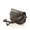 Kožená crossbody kabelka Mazzini M17M9 černá