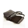 Kožená crossbody kabelka Mazzini M17M9 černá