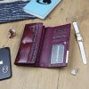 Dámská kožená peněženka Gregorio GF-106 fialová