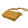 Kožená crossbody kabelka Patrizia Piu 419-042 camel