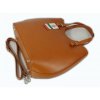 Kožená shopper bag kabelka Vera Pelle 846 camel