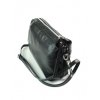 Kožená crossbody kabelka Vera Pelle VP3K černá