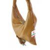 Kožená kabelka přes rameno Vera Pelle WX435B camel