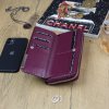 Dámská kožená peněženka Gregorio BC-111 fialová