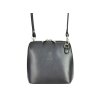 Kožená crossbody kabelka Vera Pelle 1702 antracit