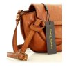 Kožená crossbody kabelka Mazzini M82 camel