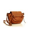 Kožená crossbody kabelka Mazzini M82 camel
