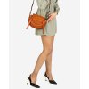 Kožená crossbody kabelka Mazzini M82 camel